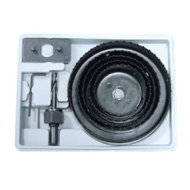 Trusa carote lemn si rigips 64-127mm/25mm - 9p. Mega