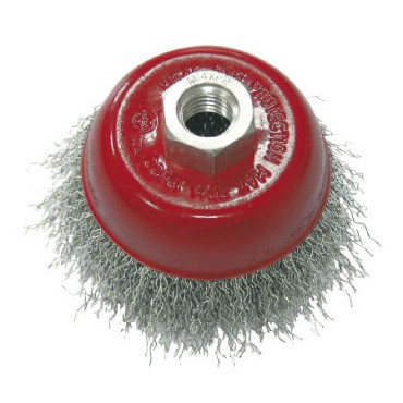 Perie sarma tip cupa cu filet 75mm Proline