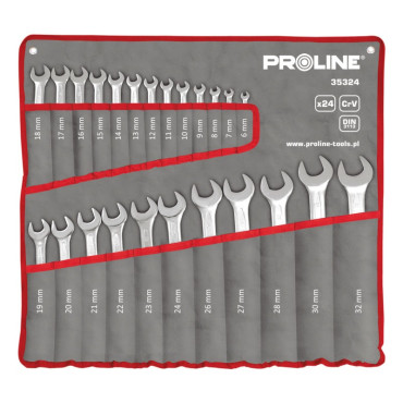 Set chei combinate cr-va forjate 6-32mm - 24p. Proline