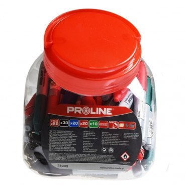 Markere scurte color (n-30/a-20/r-20/v-10), 80/set *pret pe bucata Proline