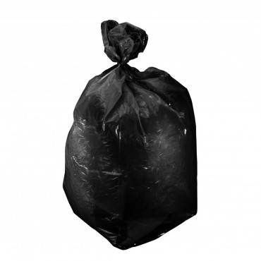 Saci menaj polietilena 120l / negru, 10/set Proline