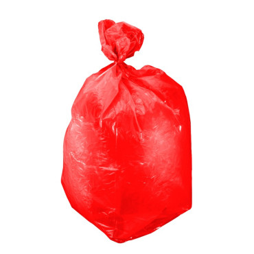 Saci menaj polietilena 120l / rosu, 10/set Proline
