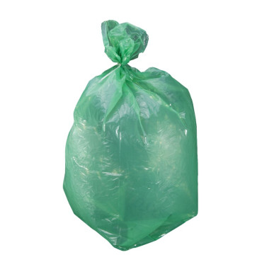 [41205] Saci menaj polietilena 120l / verde, 10/set Proline