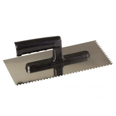 Gletiera inox dintata cu maner plastic 270x130/4mm Proline