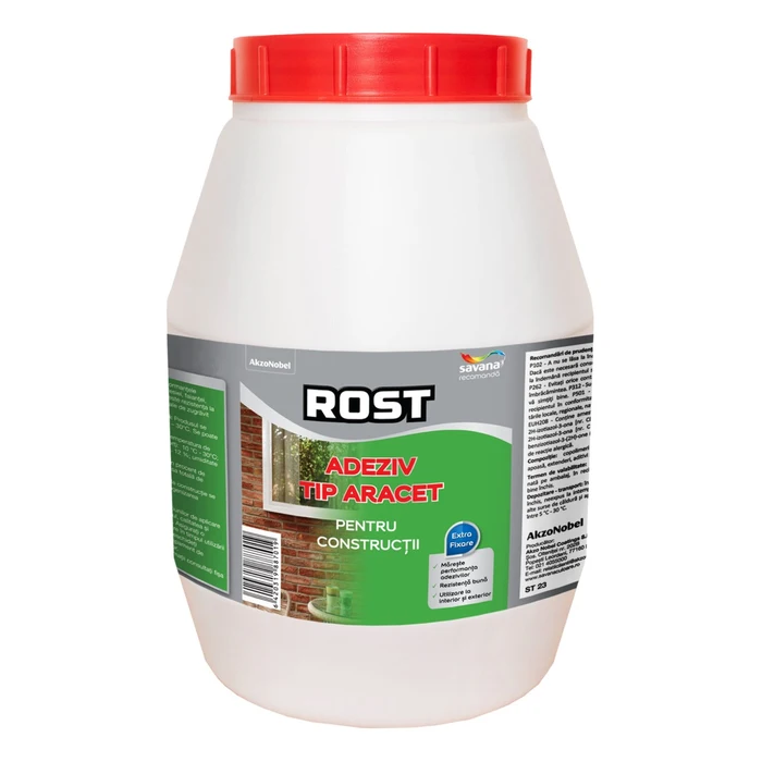 [5738567] Aracet pentru constructii, interior/exterior, alb, 0.8l Rost