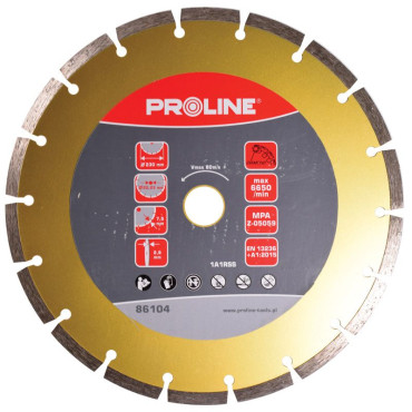 DISC DIAMANTAT SEGMENTAT SUPER DUR 180MM Proline