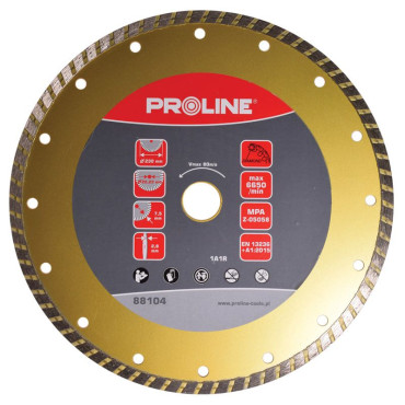 [88104] Disc diamantat turbo super dur 230mm Proline