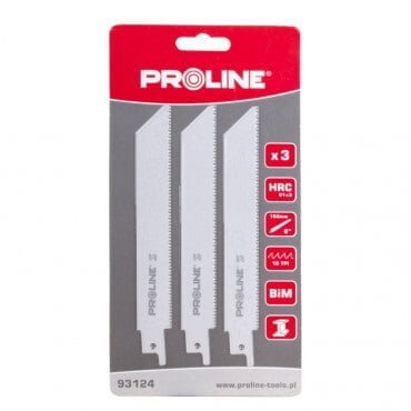 [93124] Panze fierastrau electric orizontal - lemn/metal, 5/set Proline