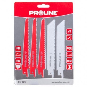 Panze fierastrau electric orizontal - lemn/metal, 5/set Proline