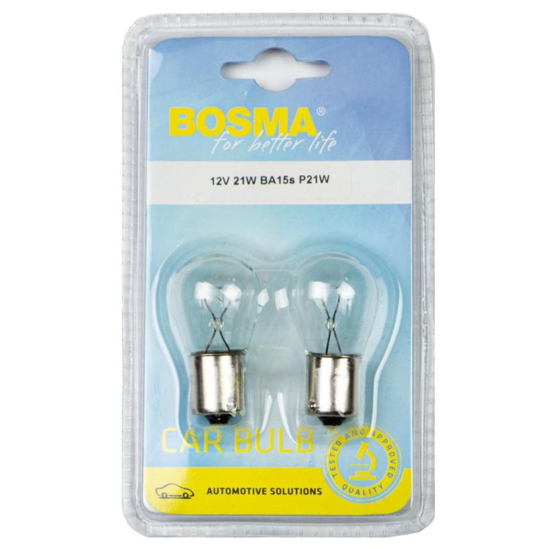 BOSMA BEC SEMNAL 12V-1529B-21W BA15s blister