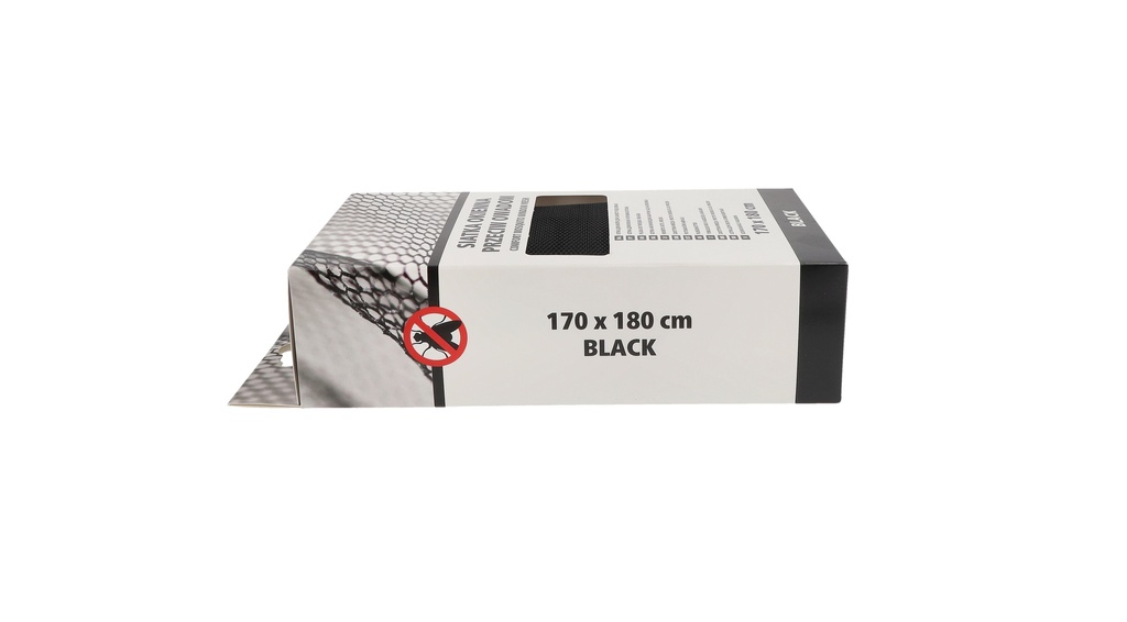 DL Plasa neagra impotriva insectelor 170 x 180cm pentru usi Hardex
