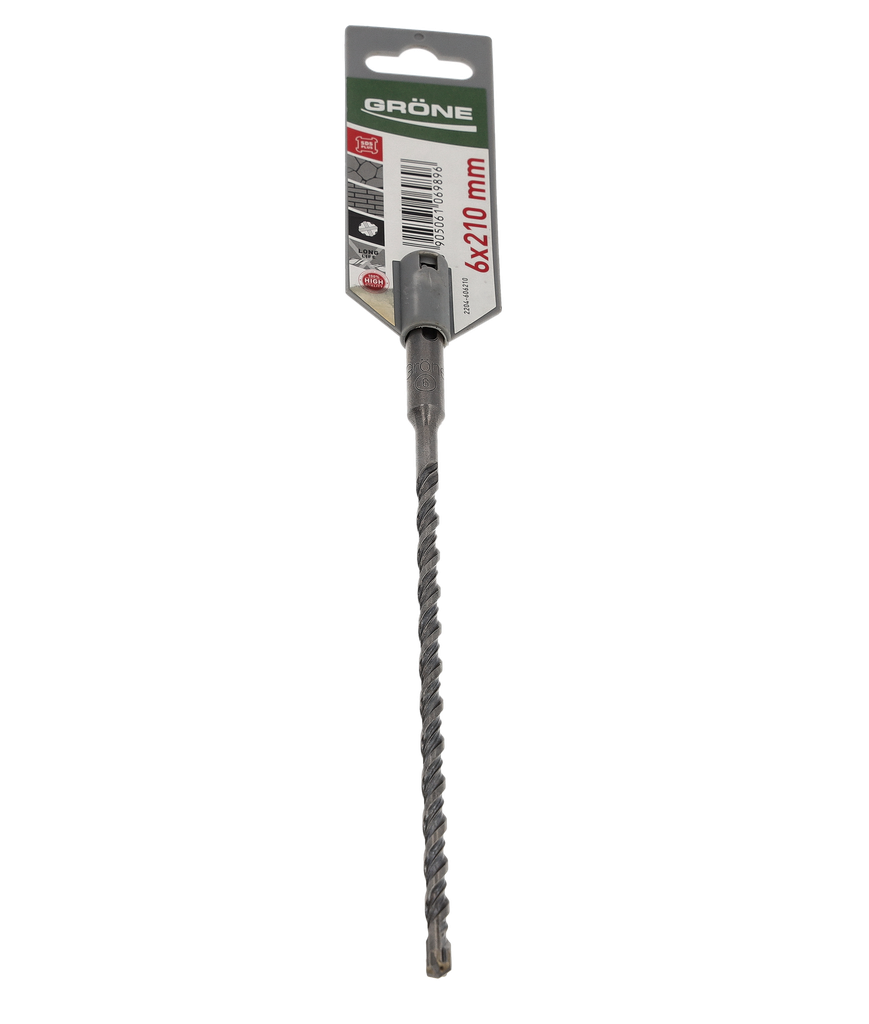 Burghiu sds plus 6 x 210mm grone Hardex