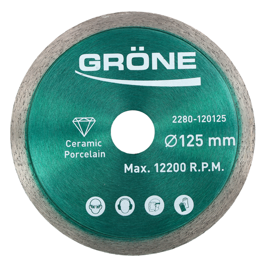 Disc diamantat grone 125mm x 22.23mm Hardex