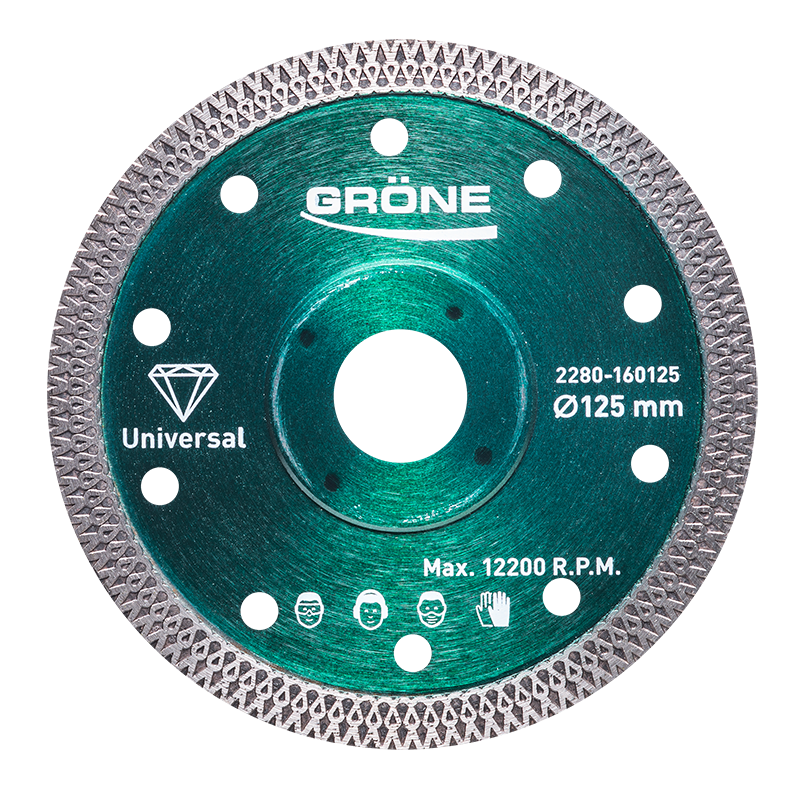 Disc diamantat grone 125 x 22.23mm marg turbo cyclone Hardex