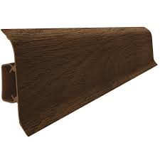 Plinta parchet PVC cu canal cablu 5,5 cm , Smart Flex, 550 Iroko Vox