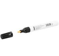Marker cu vopsea neagra in tub metalic Faster Tools