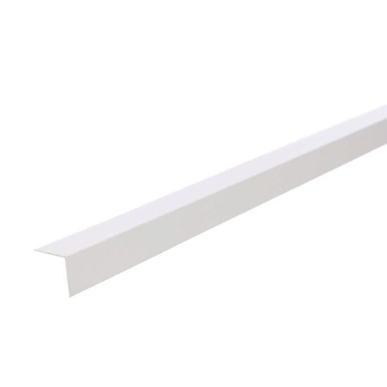 Colțar de protecție din PVC, 25x25, alb, 2,9m