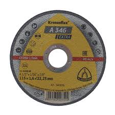 Disc debitare inox si metal A 346 Extra, 115 x 22.23 x 1.6 mm Klingspor