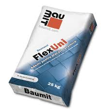 Adeziv flexibil pentru gresie si faianta Baumit Baumacol FlexUni, interior / exterior, gri, 25 kg
