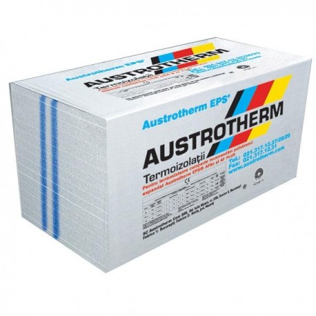 Polistiren expandat 8cm eps70 3mp 6foi/bax 0.24mc/bax Austrotherm