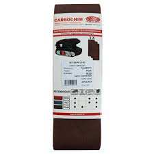 Set benzi fara sfarsit 75*533/11pesx#120 suport panza pentru slefuire, finisare lemn in mediu uscat Carbochim