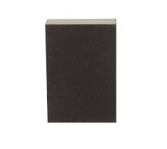 Burete abraziv pentru slefuire lemn / zidarie 100 x 70 x 25 mm, granulatie 120 Carbochim B4F