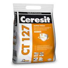 CT127 glet pentru finisaje fine, pe baza de ciment, interior, 5kg Ceresit