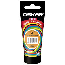 Pigment Oskar D, superconcentrat, portocaliu luminos 4, pentru vopsea lavabila, 30 ml