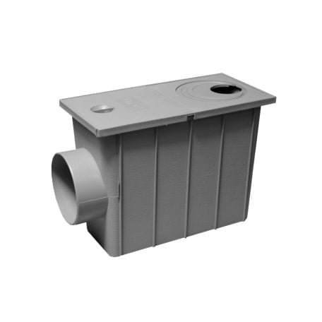 Camin pluvial PluviKit PP cu iesire orizontala in 80/90/100/110 out 110 Valrom