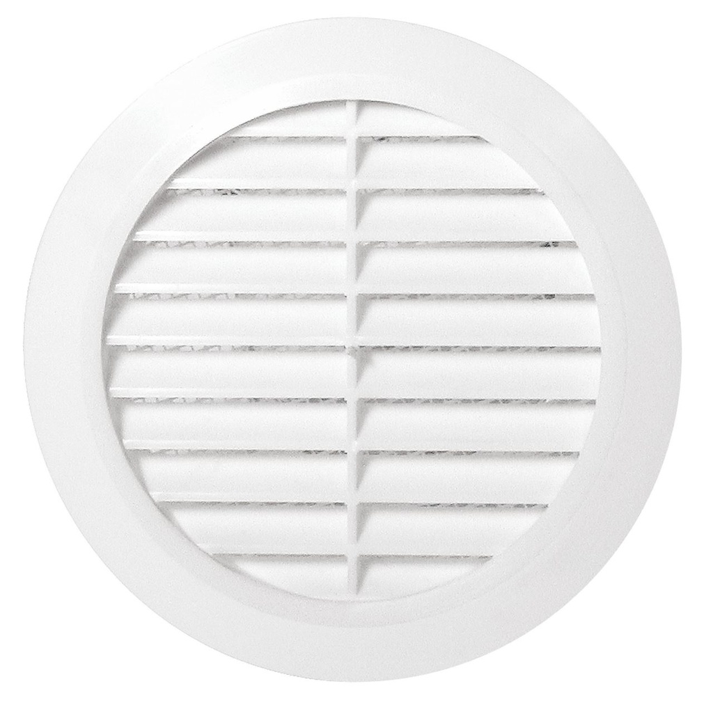 Grilă de aerisire rotundă cu plasă, pentru tubulatură, diametru, 125mm  Karro