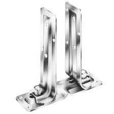 Papuc reazem din tabla de otel zincat, reglabil lateral, 255x65x205mm Vormann