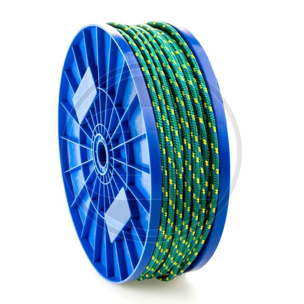 [106102 060vp] Franghie pp verde pestrit 6mm/70m Vormann