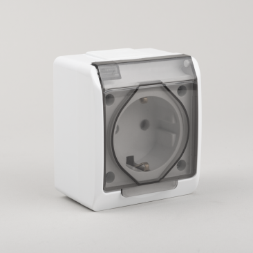 Priza cu Capac PT IP54 Novelite