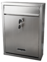 Cutie Postala Inox / L[mm]: 260; H[mm]: 350; B[mm]: 80 Evotools