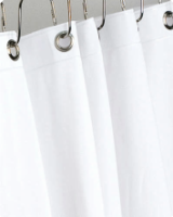Perdea de Dus Alba / D[m]: 1.8x1.8 Evosanitary