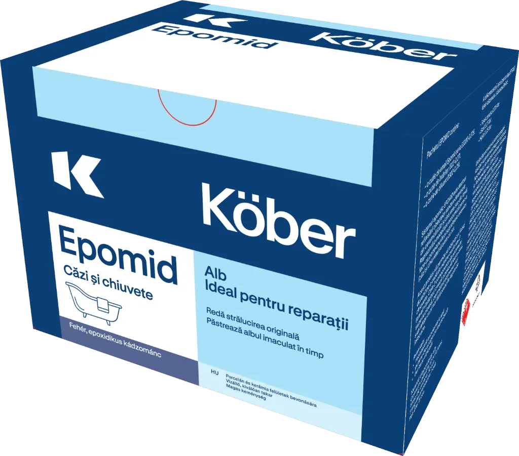 [EID329016-C0.375L] Sistem Epoxi Epomid, interior, alb, 0.375l Kober