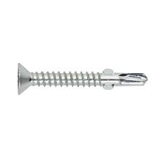 Surub autoforant cap inecat cu aripi 5.5x60 zincat T25