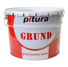Grund pentru metal Pitura G5180-1, interior/exterior, gri deschis, 10l Kober