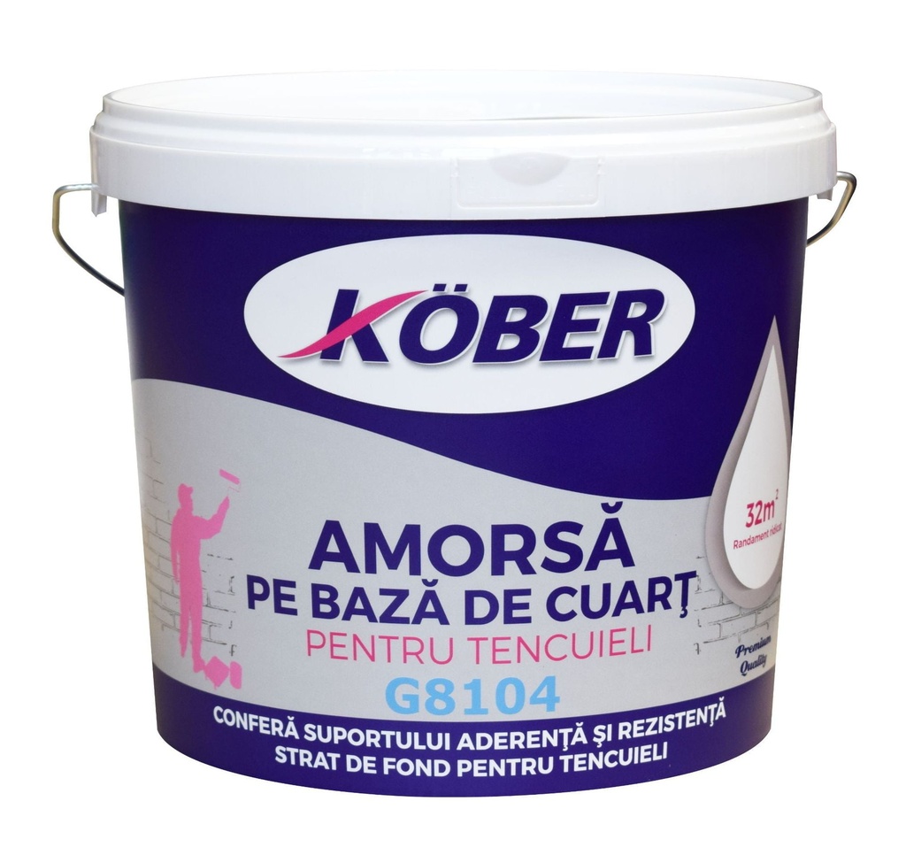 Amorsa alba pentru tencuieli G8104 15L Kober