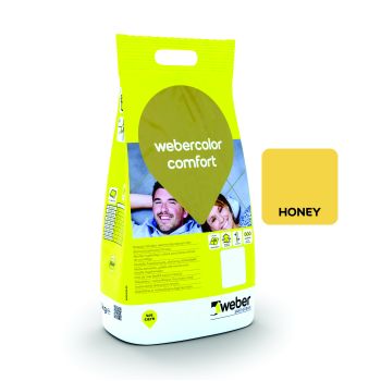 Webercolor comfort HONEY - Chit flexibil pentru rosturi de 1 - 6 mm, clasa CG2 A W, sac PE 2 kg