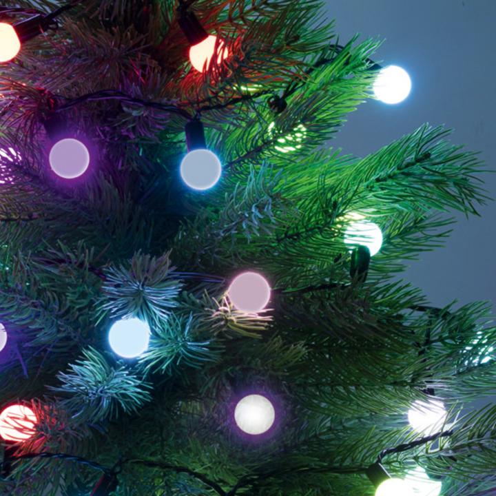 Ghirlanda cu LED-uri, decor glob Somogyi