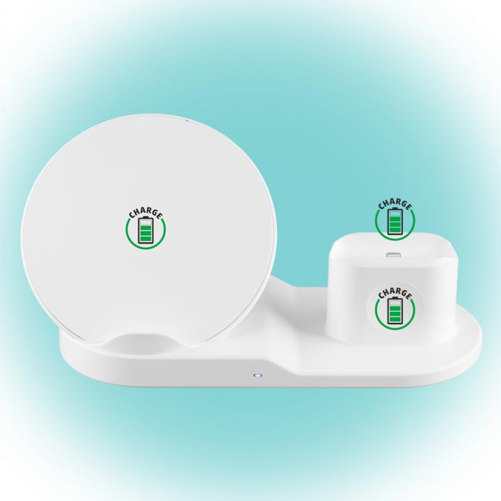 Incarcator wireless, standard Qi, 3in1 Somogyi