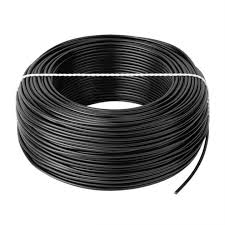 Cablu FY 4mm negru rola x 100m, cupru *pret pe metru liniar
