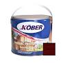 Lac-lazura subtire 2 in 1 pentru lemn, Kober, mahon, interior-exterior, 2.5 L