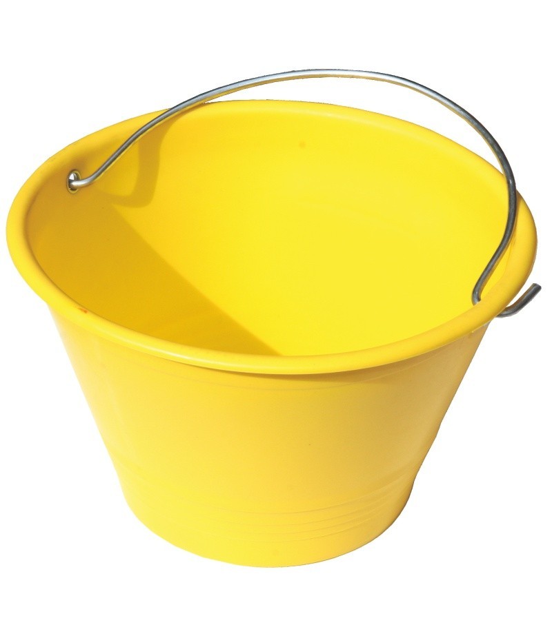 Galeata cauciuc - galbena, 12L, LT06240 Lumytools