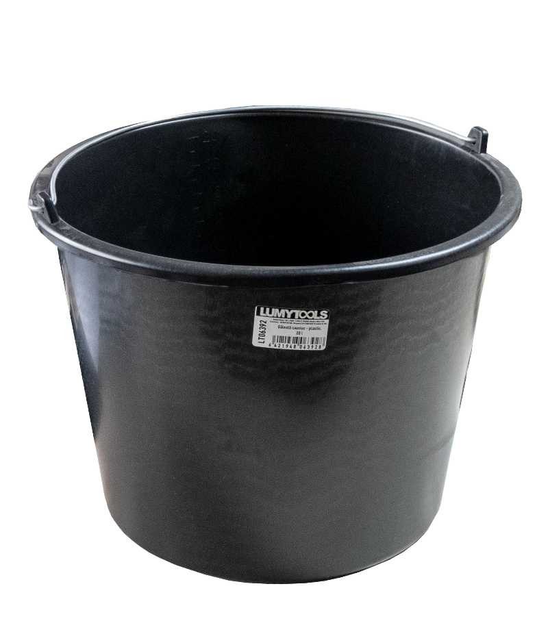 Galeata cauciuc - plastic, 20L, LT06392 Lumytools