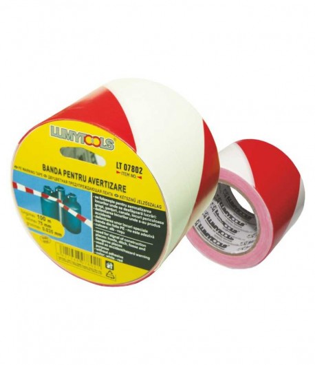 Banda pentru avertizare LT07802 100mx75mm Lumytools