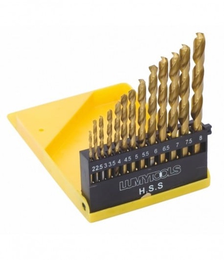 [lt22310] Set 13 burghie pentru metal HSS titanate LT22310 Lumytools