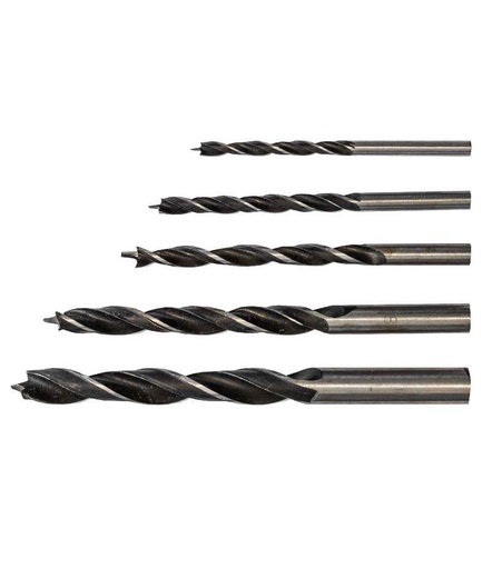 [lt22350] Set 5 burghie pentru lemn LT22350 4-10mm Lumytools