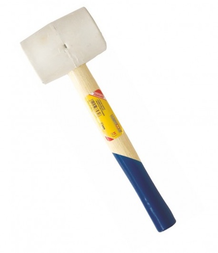 [lt33930] Ciocan din cauciuc, alb 455 gr LT33930 Lumytools